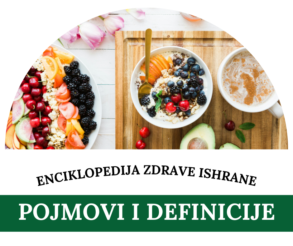 Enciklopedija zdrave ishrane - Ključni pojmovi i definicije